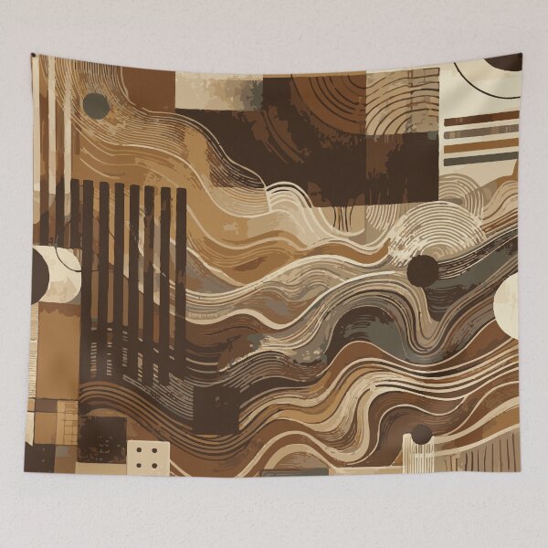 Item preview, Earthly Undulations in Abstraction designed and sold by Veteme.