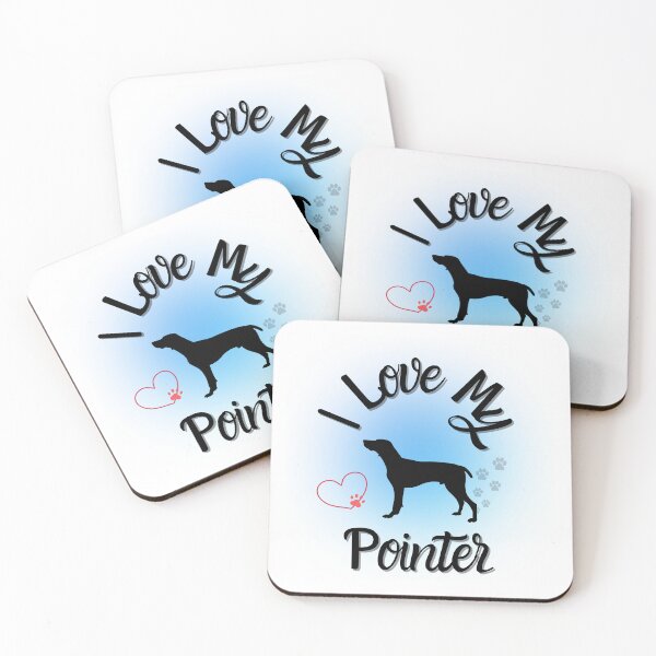 Item preview, " I Love My Pointer " Epic Canine Adoration Tee designed and sold by Wabi-SabiStudio.