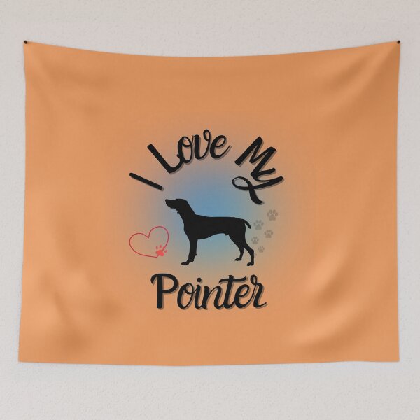 Item preview, " I Love My Pointer " Epic Canine Adoration Tee designed and sold by Wabi-SabiStudio.