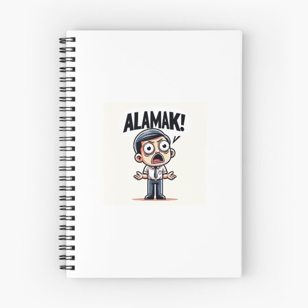 Item preview, Alamak! designed and sold by WhimsiSG.
