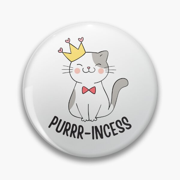 Artikelvorschau, Purrr-incess | lustige Wortspiele mit Katzen entworfen und verkauft von PurpleWay.