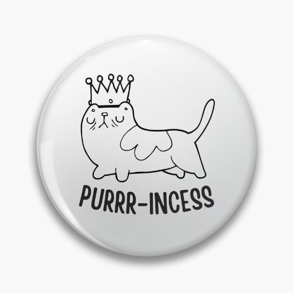 Artikelvorschau, Purrr-incess | lustige Wortspiele mit Katzen | Wortspiele mit Tieren entworfen und verkauft von PurpleWay.