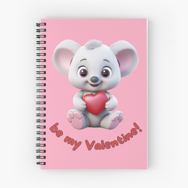 Item preview, Be My Valentine! Koala Bear and Heart designed and sold by LittleDreamsCo.