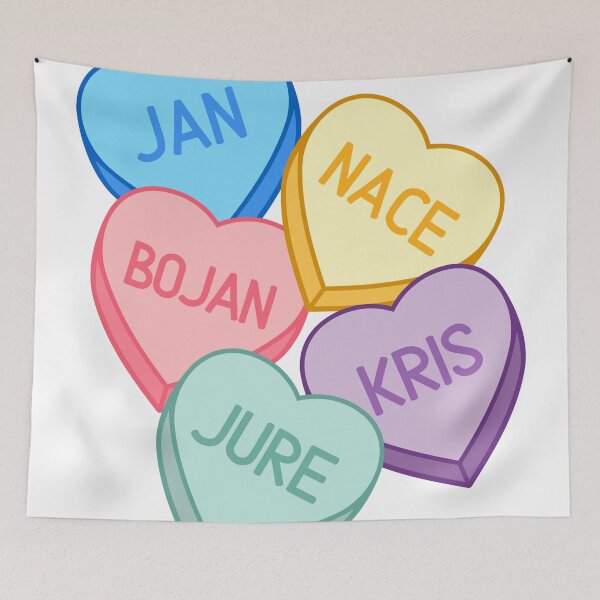 Item preview, Joker Out Candy Hearts designed and sold by humnoo.