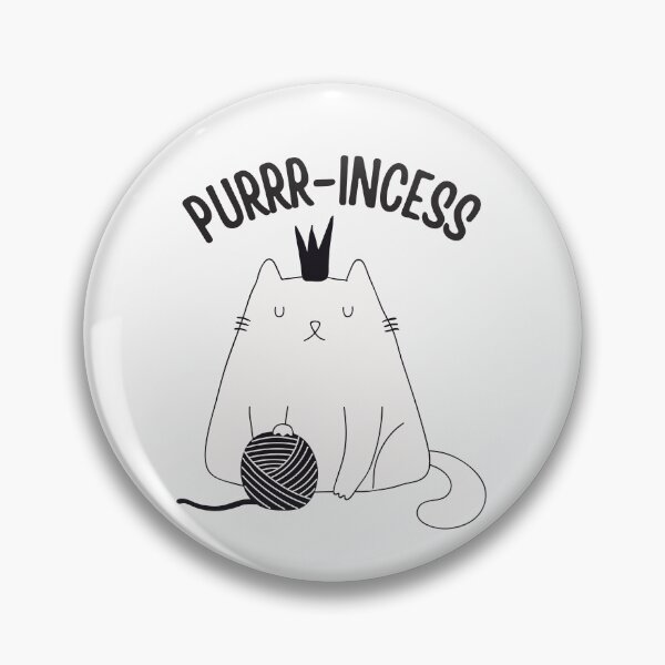 Artikelvorschau, Purrr-incess | süße und lustige Wortspiele mit Katzen entworfen und verkauft von PurpleWay.