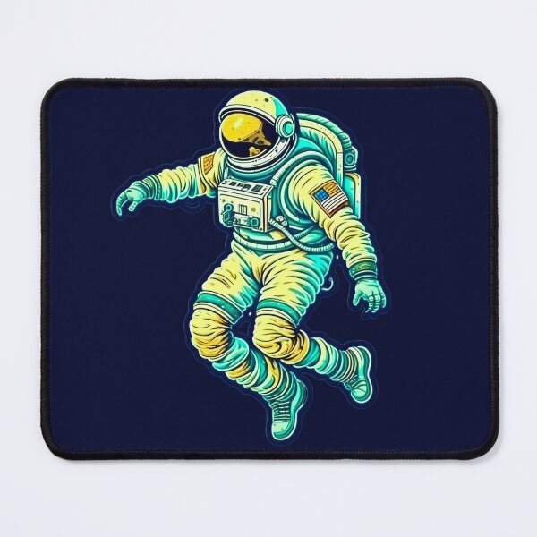 Item preview, Astronaut in space with green suit designed and sold by Trendsecne.