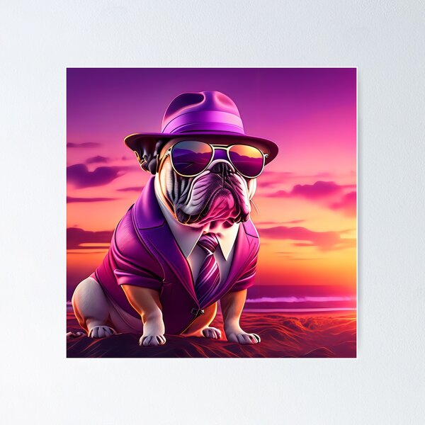 Item preview,  Funny cool pug dog animal designed and sold by Animalpetslover.