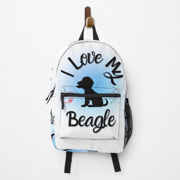 Item preview, " I Love My Beagle " Epic Canine Adoration Tee designed and sold by Wabi-SabiStudio.
