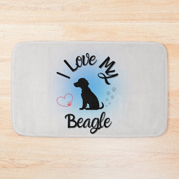 Item preview, " I Love My Beagle " Epic Canine Adoration Tee designed and sold by Wabi-SabiStudio.