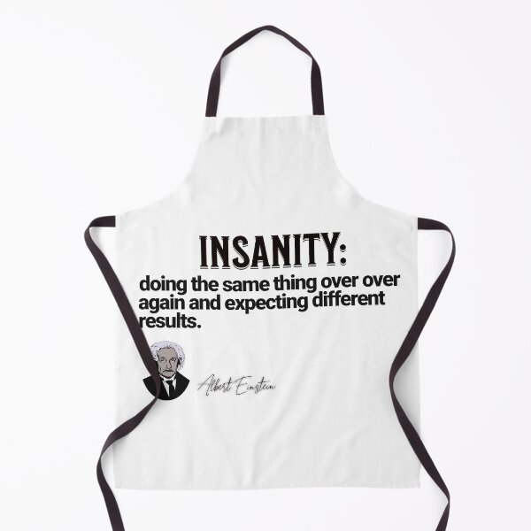 Item preview, Albert Einstein - INSANITY quote designed and sold by ForecastVSN.