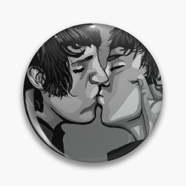 Item preview, Kissing portrait designed and sold by Lozzamarie-art.