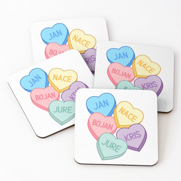 Item preview, Joker Out Candy Hearts designed and sold by humnoo.
