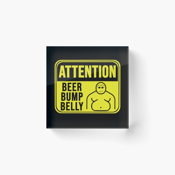 Artikelvorschau, Bierbauchbauch entworfen und verkauft von MarkMySign.