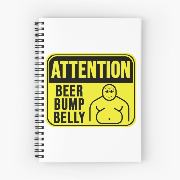Item preview, Beer Bump Belly  designed and sold by MarkMySign.