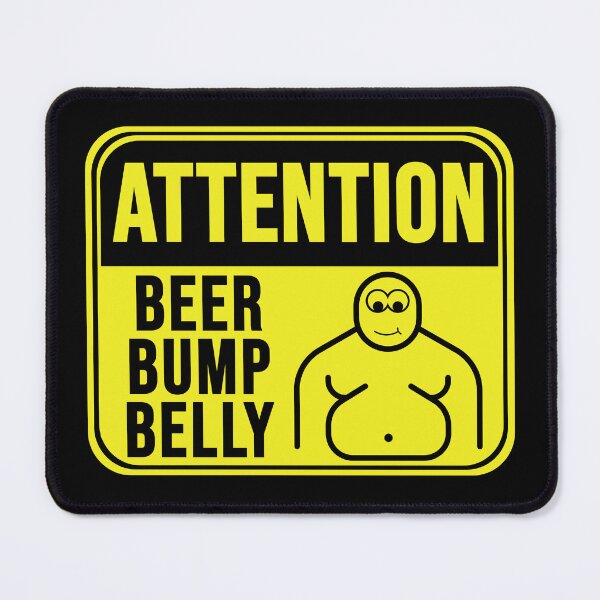 Item preview, Beer Bump Belly designed and sold by MarkMySign.