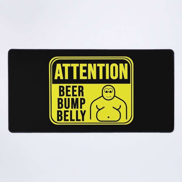 Item preview, Beer Bump Belly designed and sold by MarkMySign.