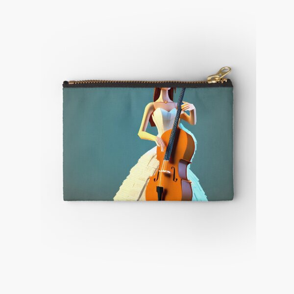 Item preview, 3D Bride with cello designed and sold by LTI-Stickers.