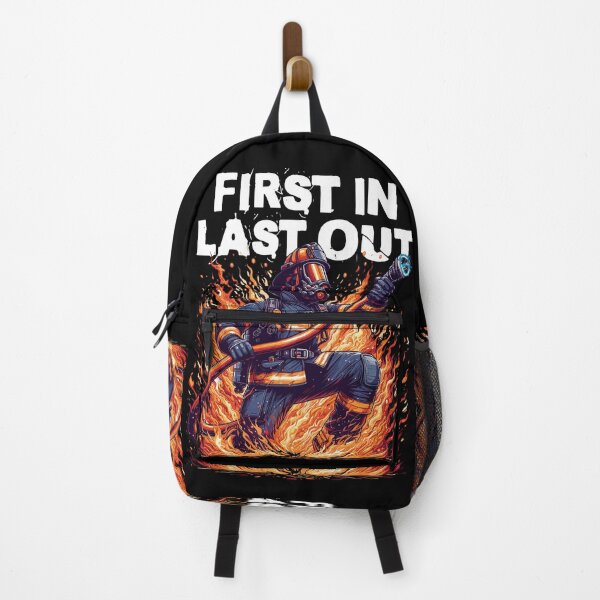 Item preview, Firefighter - First One In, Last One Out - 02 - Fire Department designed and sold by Design Raptor.