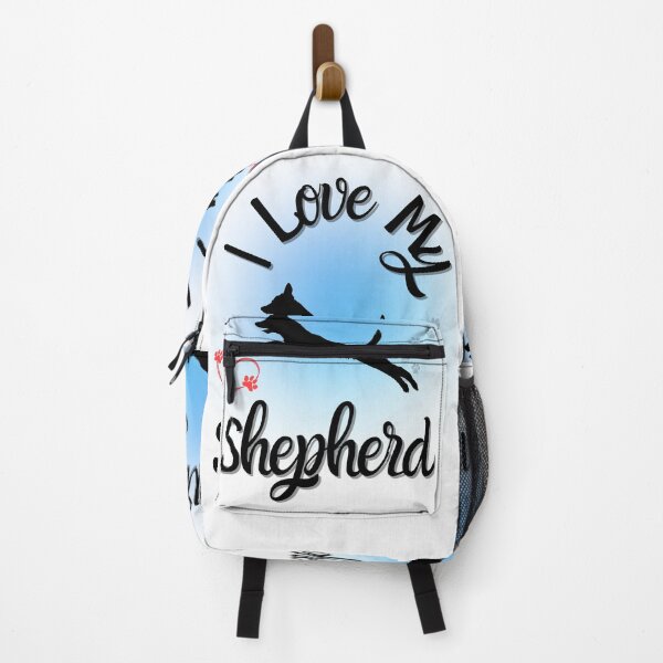 Item preview, " I Love My Shepherd " Epic Canine Adoration Tee designed and sold by Wabi-SabiStudio.