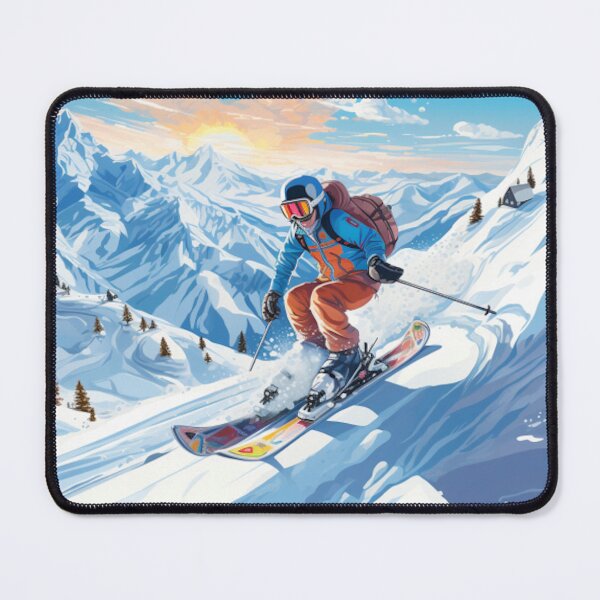 Item preview, Skiing brings happiness. designed and sold by Adela Designs.