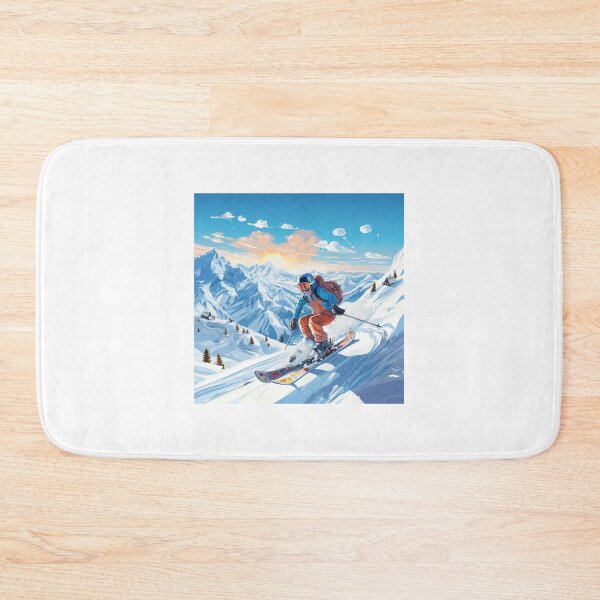 Item preview, Skiing brings happiness. designed and sold by Adela Designs.