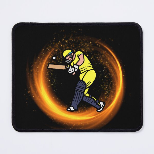 Item preview, Cricket gifts Yellow Retro Vintage Cricket Player designed and sold by Isadesignart.