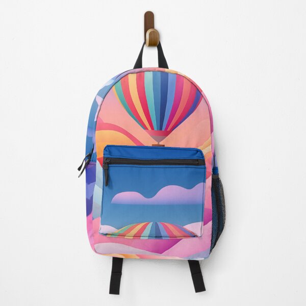 Item preview, Rainbow Clouds Hot Air Balloon Adventure designed and sold by unimuse.