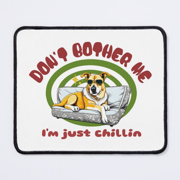 Item preview, Chillin Dog on the couch designed and sold by ForecastVSN.