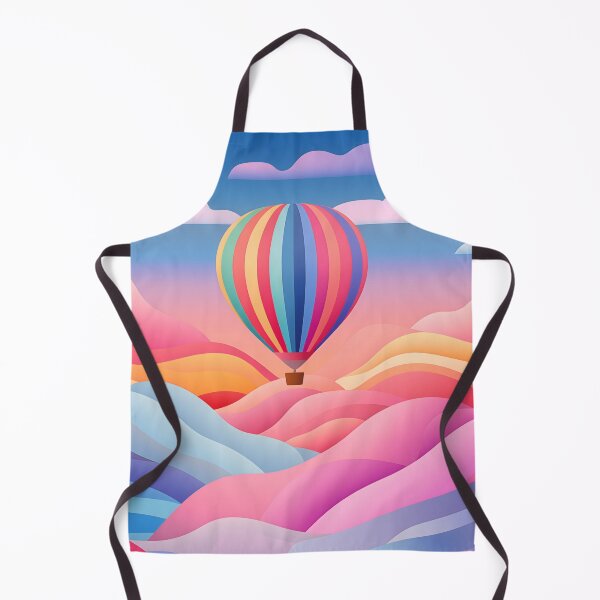 Item preview, Rainbow Clouds Hot Air Balloon Adventure designed and sold by unimuse.