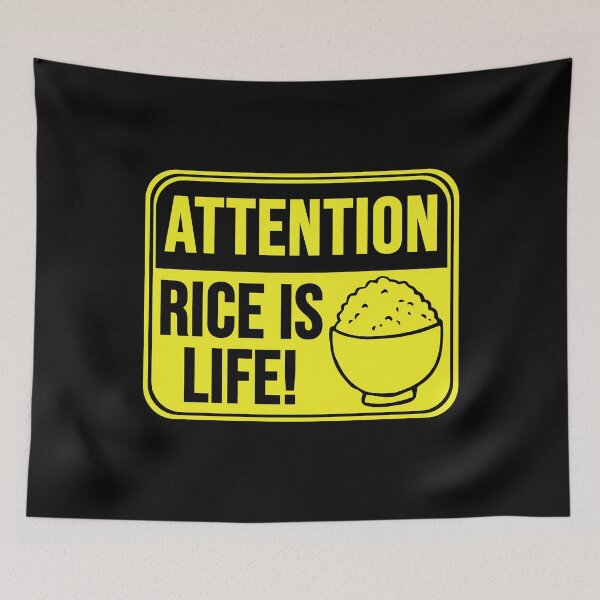 Item preview, Rice Is Life designed and sold by MarkMySign.