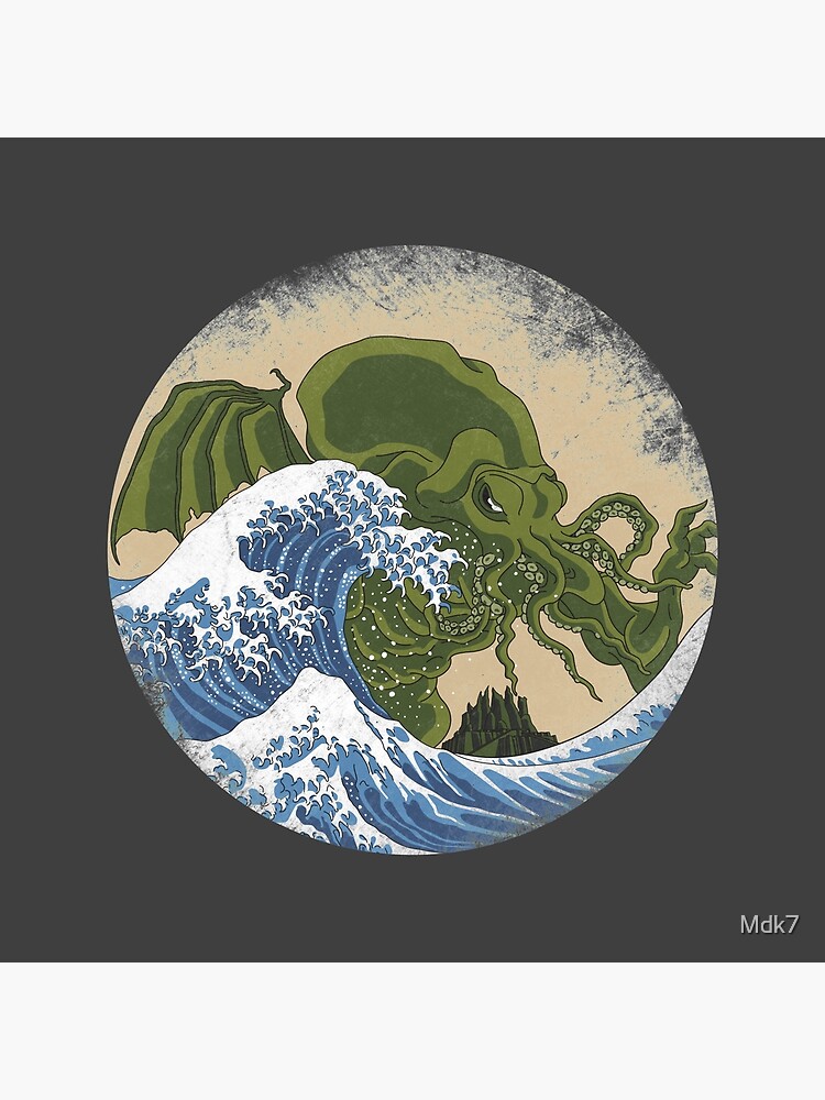 Hokusai Cthulhu Tote Bag For Sale By Mdk7 Redbubble