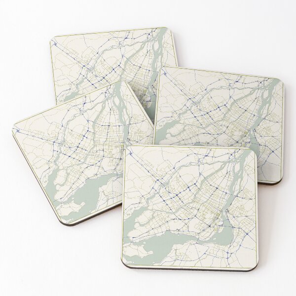 Item preview, Montreal Canada City Map - Hand-Drawn designed and sold by StylishStacks.
