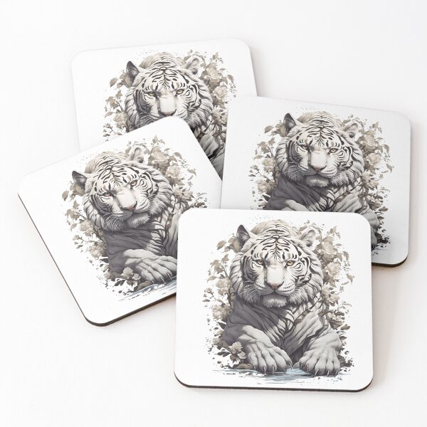 Item preview, White Siberian Tiger designed and sold by Bananobanini.