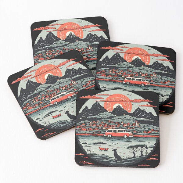 Item preview, Mountain view of the dog designed and sold by Henri Banks.