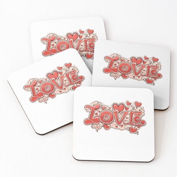 Item preview, Love text designed and sold by NinePixel.