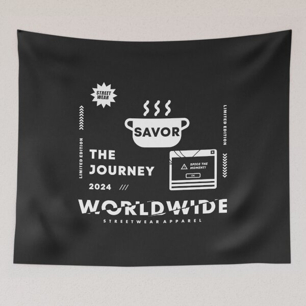Item preview, Savor the Journey, Spice the Moment designed and sold by niclothing.