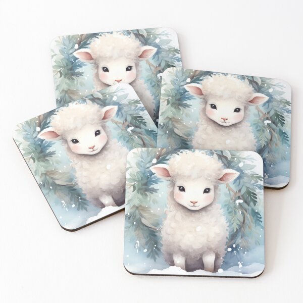 Item preview, Cozy Woolly Meadow designed and sold by cute-animals99.