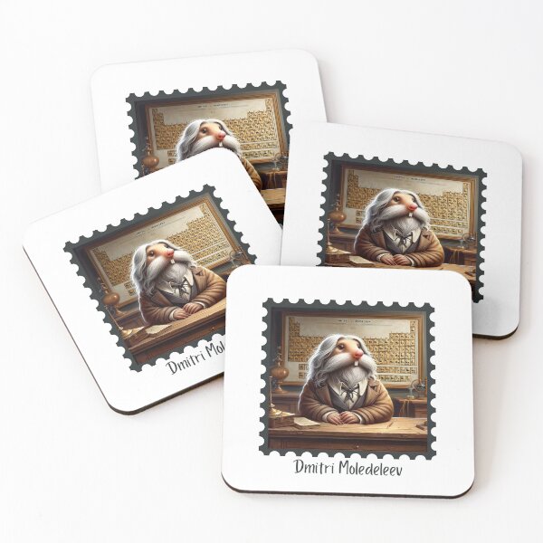 Item preview, Dmitri Moledeleev designed and sold by Labcoat Legends.