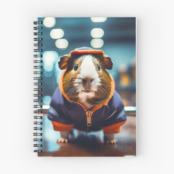 Item preview, Guinea Pig - Funny Animal Greeting Card - Sports, Fitness designed and sold by 123animals.