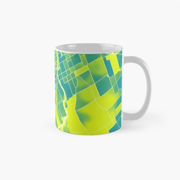 Item preview, Ottawa Canada City Map - Green-Yellow Duotone designed and sold by StylishStacks.