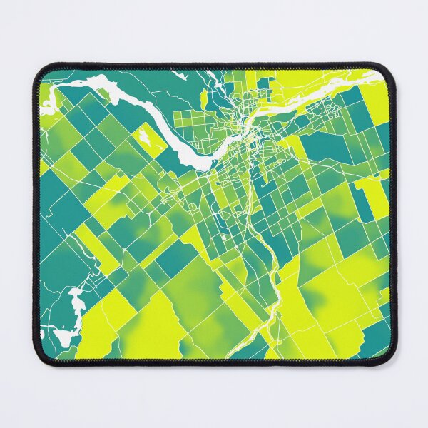 Item preview, Ottawa Canada City Map - Green-Yellow Duotone designed and sold by StylishStacks.