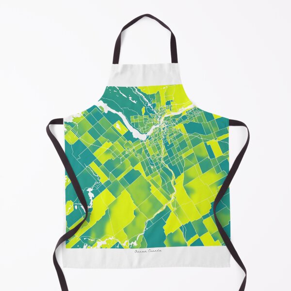 Item preview, Ottawa Canada City Map - Green-Yellow Duotone designed and sold by StylishStacks.