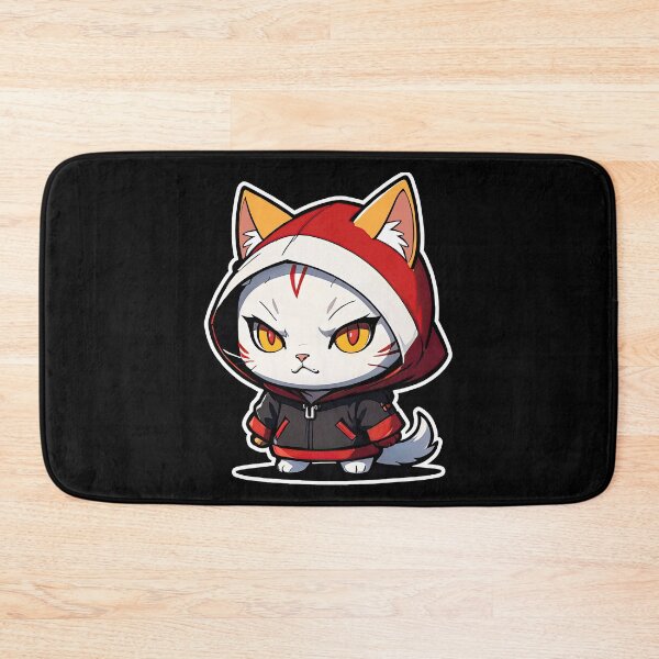 Item preview, Cat Assassin, Chibi, Manga, Anime, Cat Lovers Funny designed and sold by Porcupine Tees ⭐⭐⭐⭐⭐.