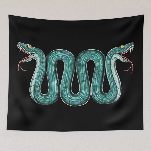 Item preview, Aztec Double-Headed Serpent designed and sold by underheaven.