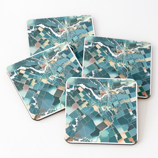 Item preview, Ottawa Canada City Map - Lush Green designed and sold by StylishStacks.
