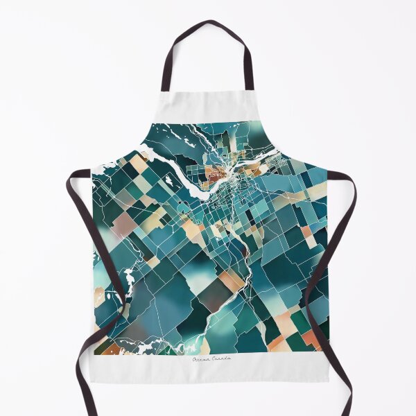Item preview, Ottawa Canada City Map - Lush Green designed and sold by StylishStacks.