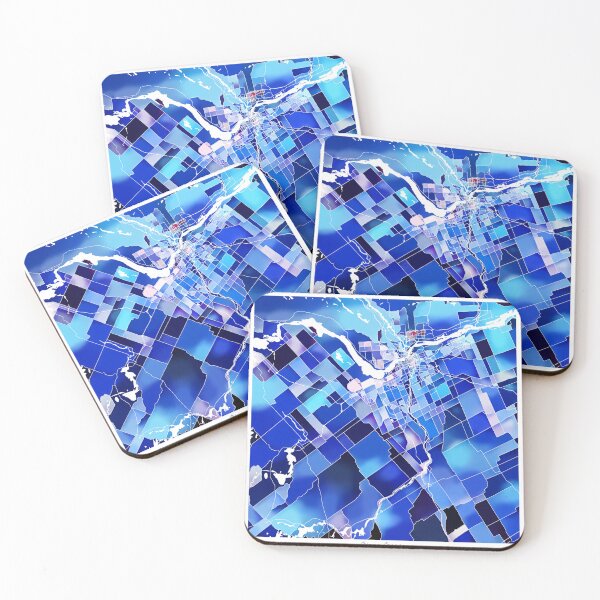 Item preview, Ottawa Canada City Map - Marine Blue designed and sold by StylishStacks.