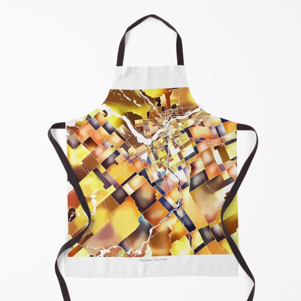 Item preview, Ottawa Canada City Map - Golden Yellow designed and sold by StylishStacks.