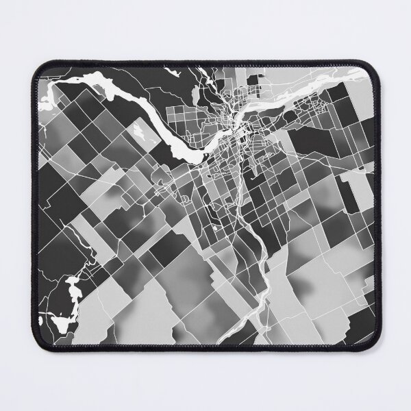 Item preview, Ottawa Canada City Map - Black and White Monochrome designed and sold by StylishStacks.
