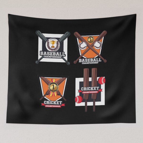 Item preview, Baseball Cricket Players Championship for Men Women designed and sold by Isadesignart.